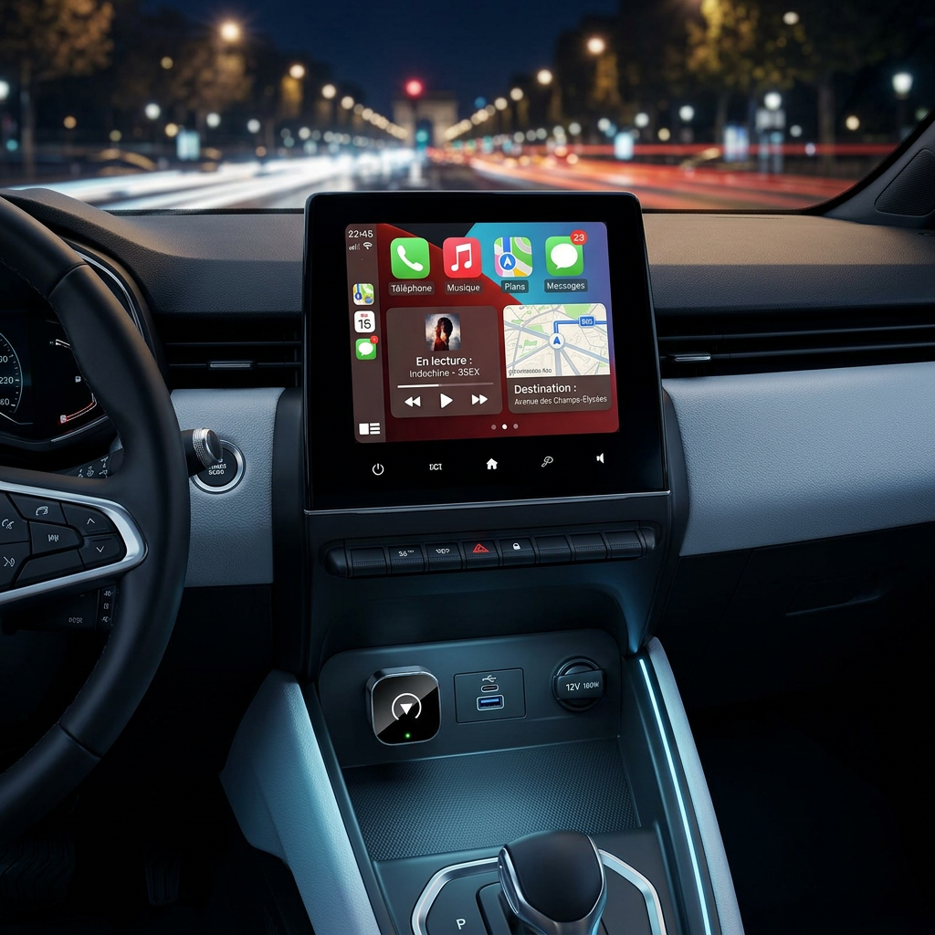 Adaptateur CarPlay sans fil