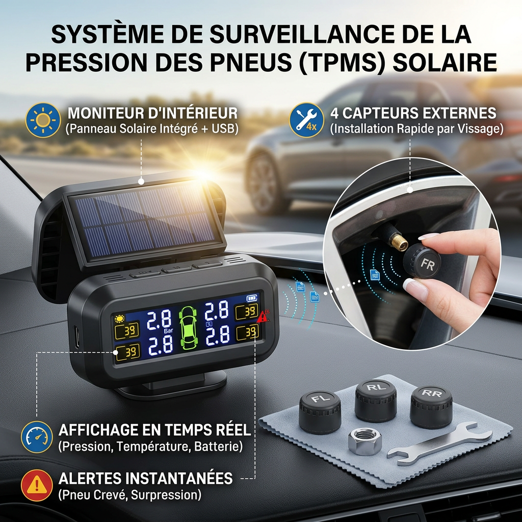 Système de surveillance de la pression des pneus